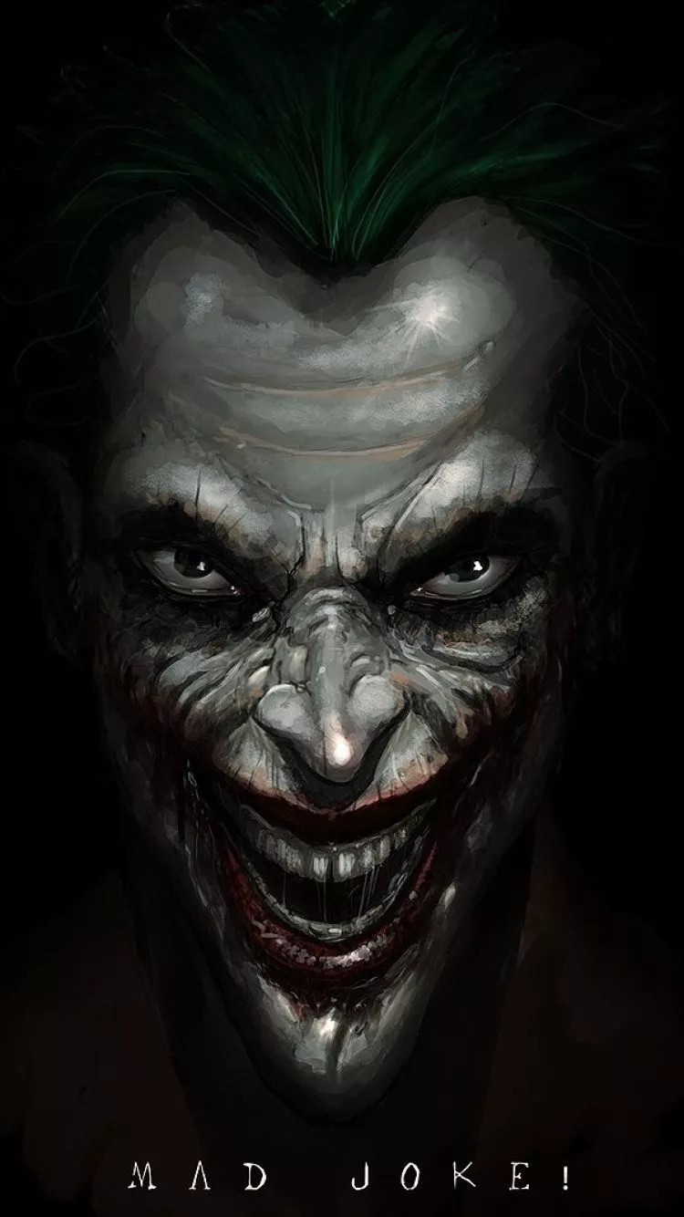 Mobile wallpaper: Joker, Comics