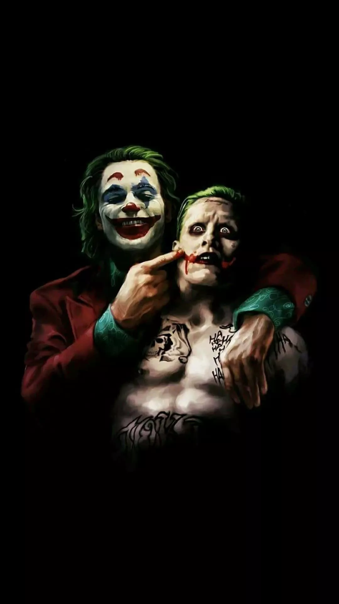Download Face Paint Numbers Joker 4k