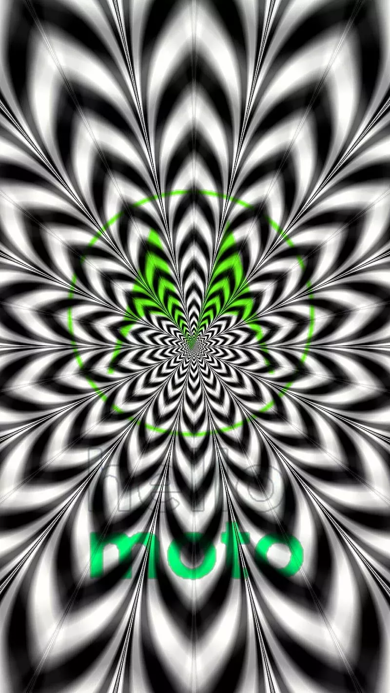 Motorola, black, colorful, digital, edge illusion, illusions white, HD phone wallpaper