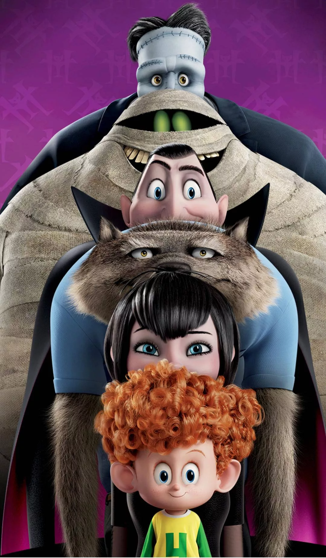 Hotel Transylvania Characters Behind