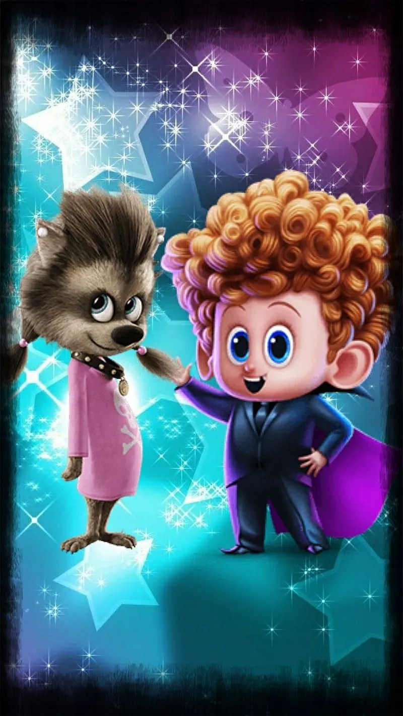 Hotel transylvania, love, stars, HD