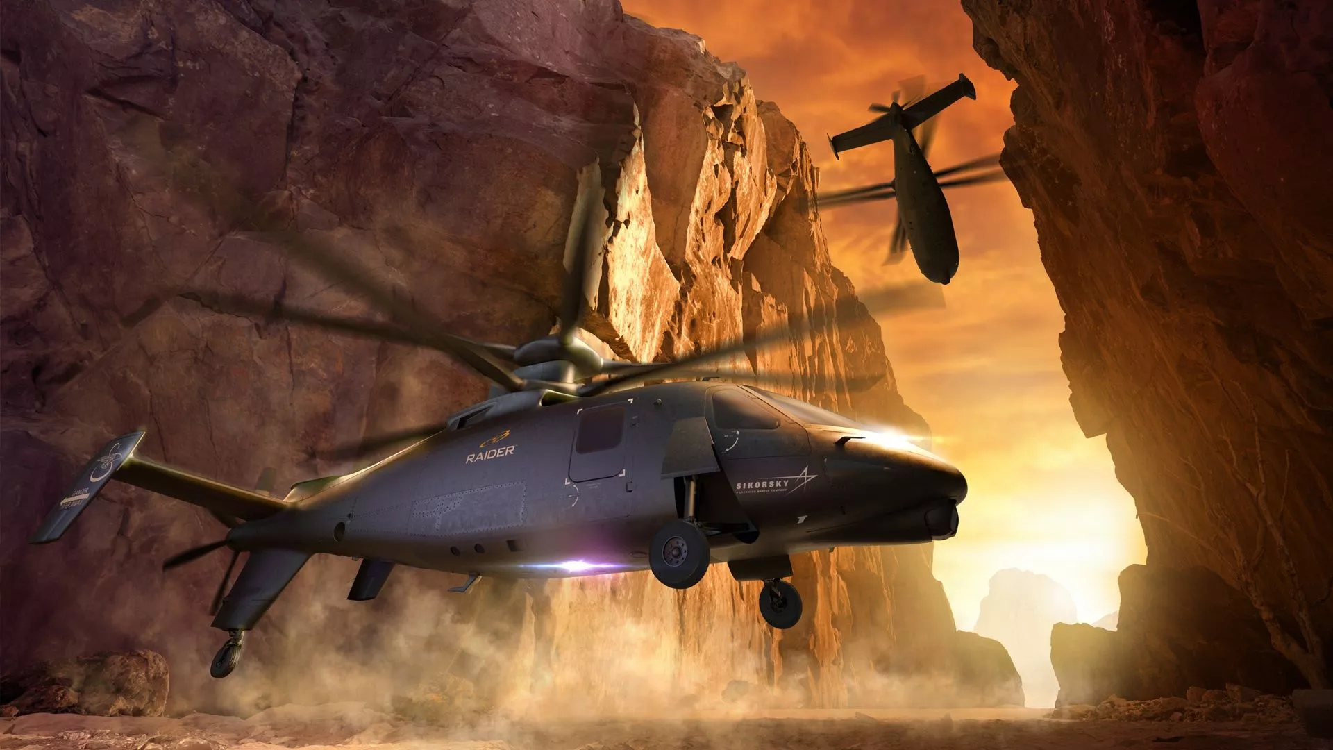 Wallpaper Sikorsky, reconnaissance