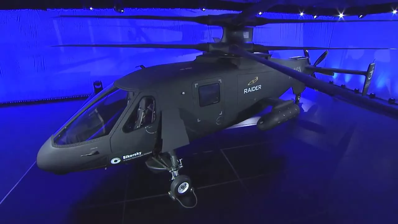 Sikorsky Unveils S 97 RAIDER Helicopter