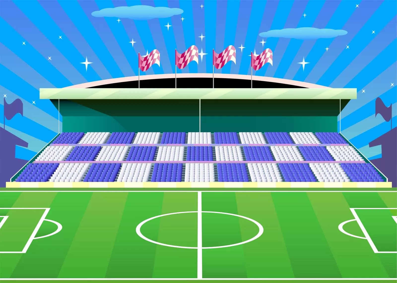 Loccor 12x8ft Fabric Soccer Field