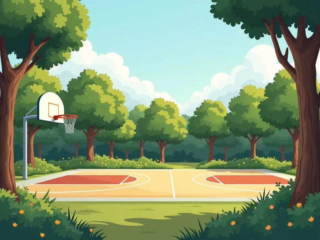 Free Basketball Background Image