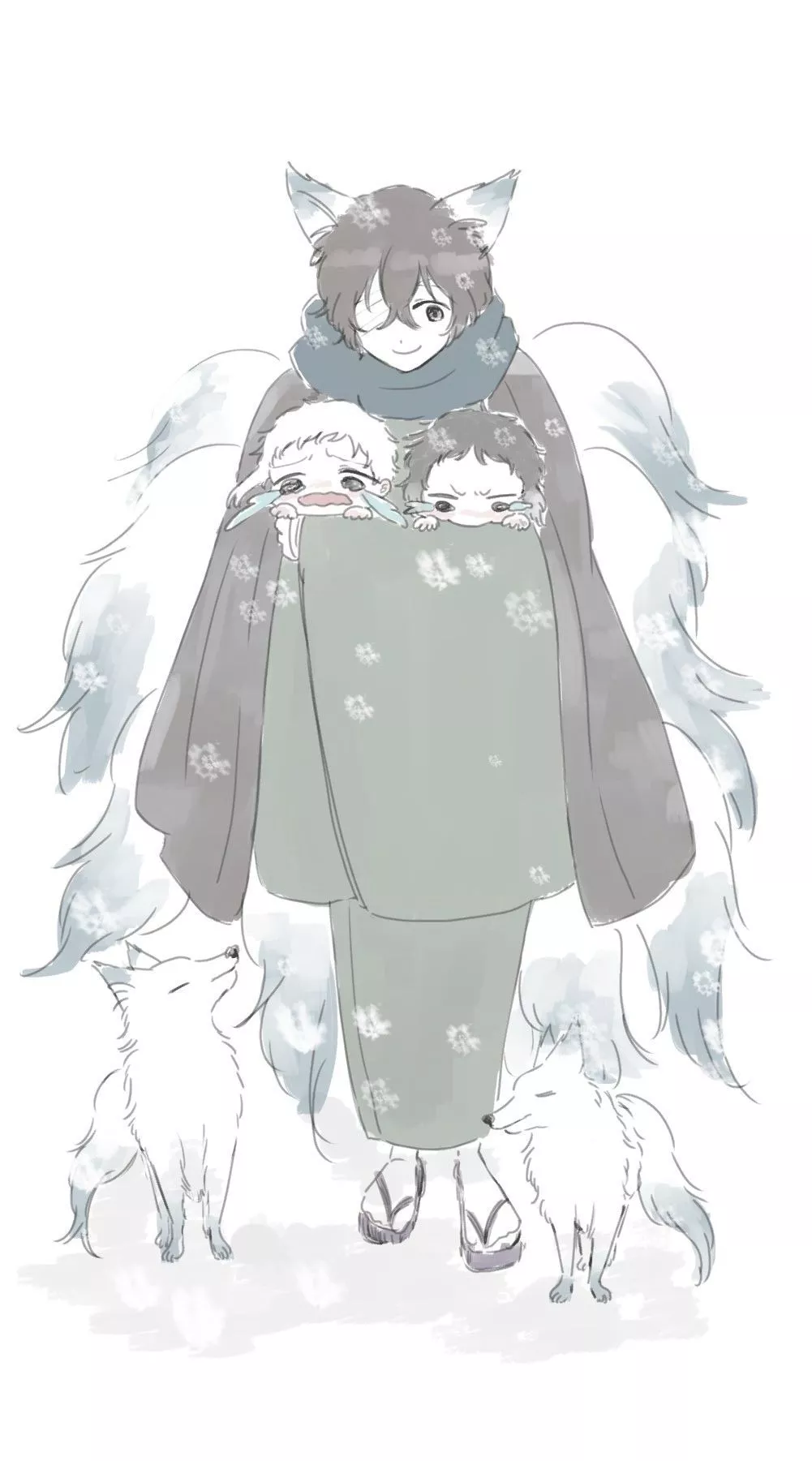 BSD Kitsune Dazai ideas. dazai