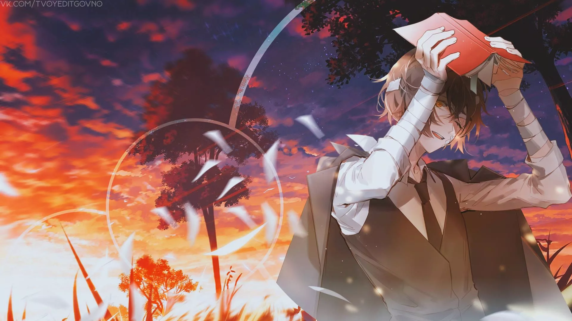 Download Dazai Digital Art Wallpaper