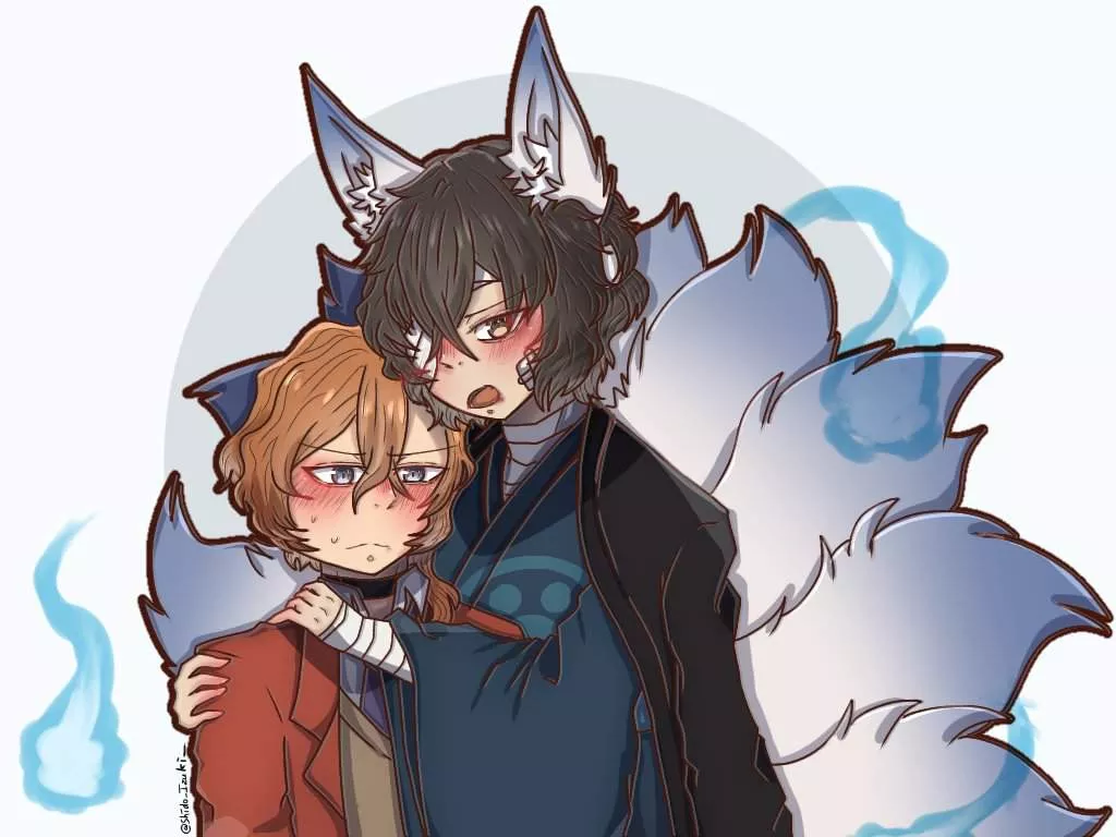 Mad kizune dazai. Bungou Stray Dogs Amino