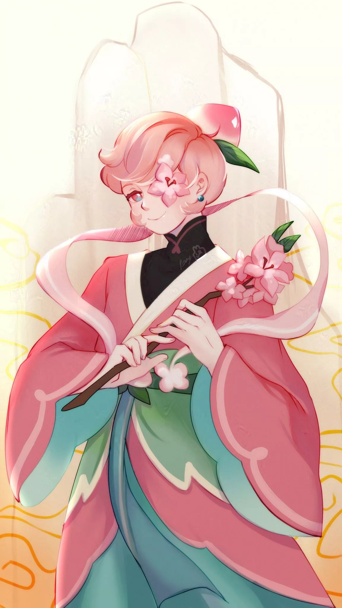 Peach Blossom Cookie Run