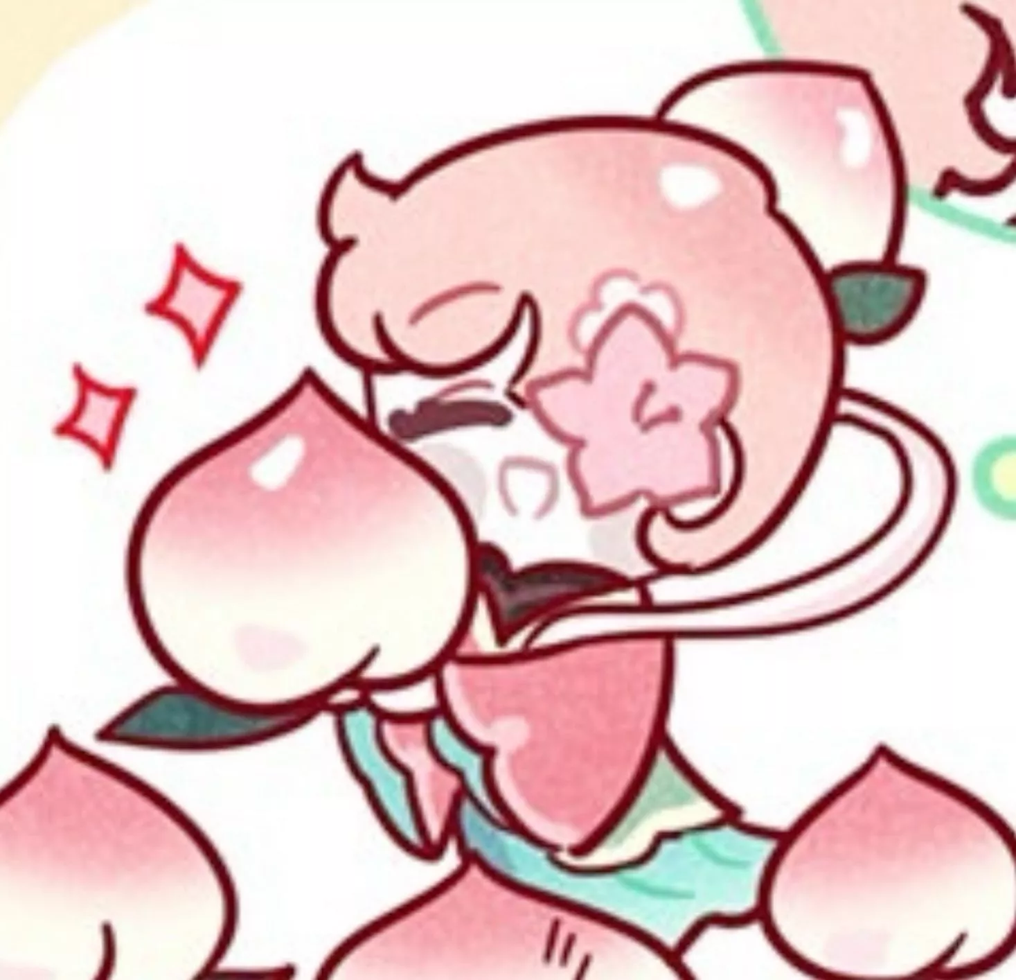 Peach Blossom Cookie Icon !