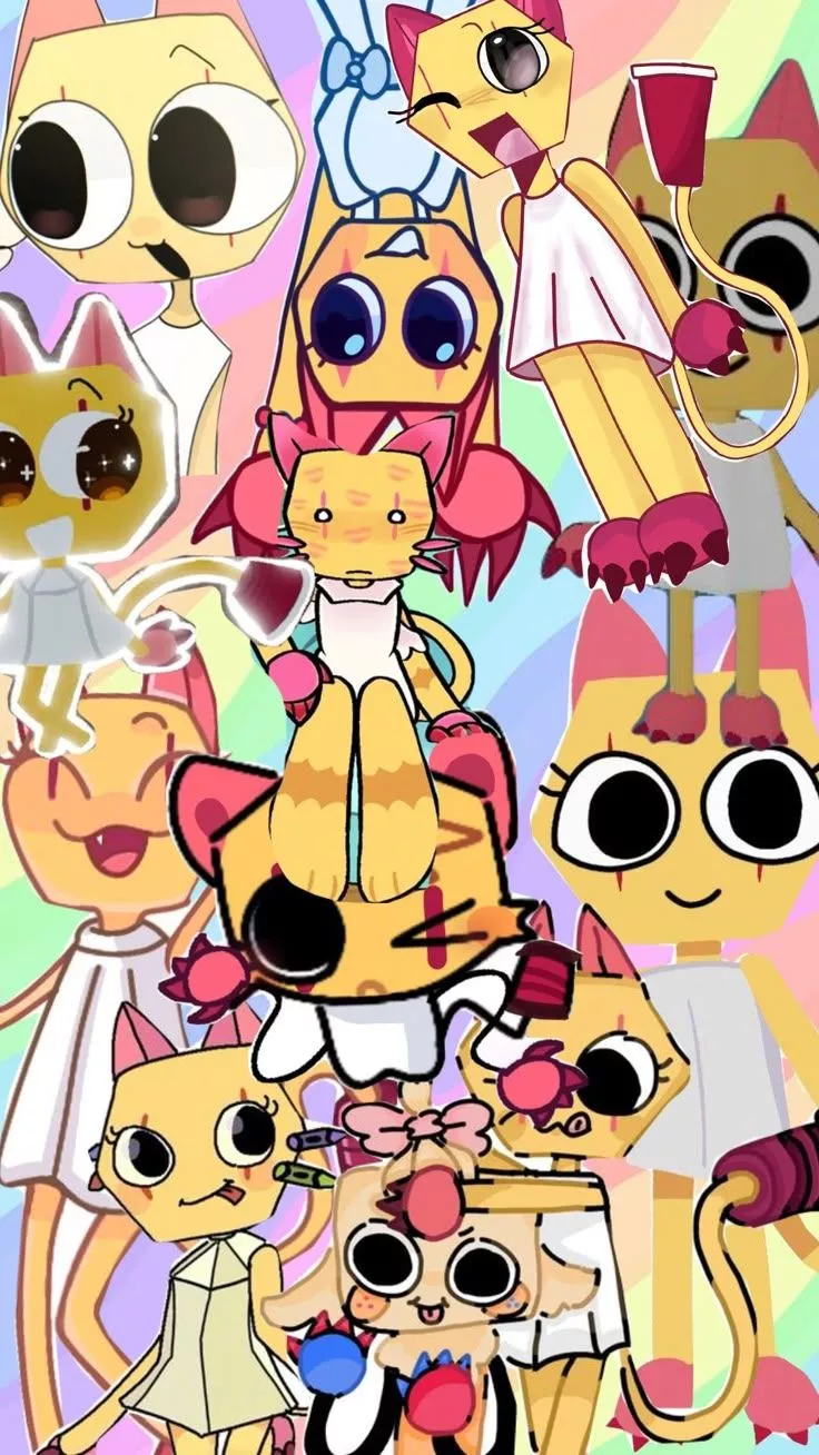 wallpaper DANDYS WORLD SCRAPS