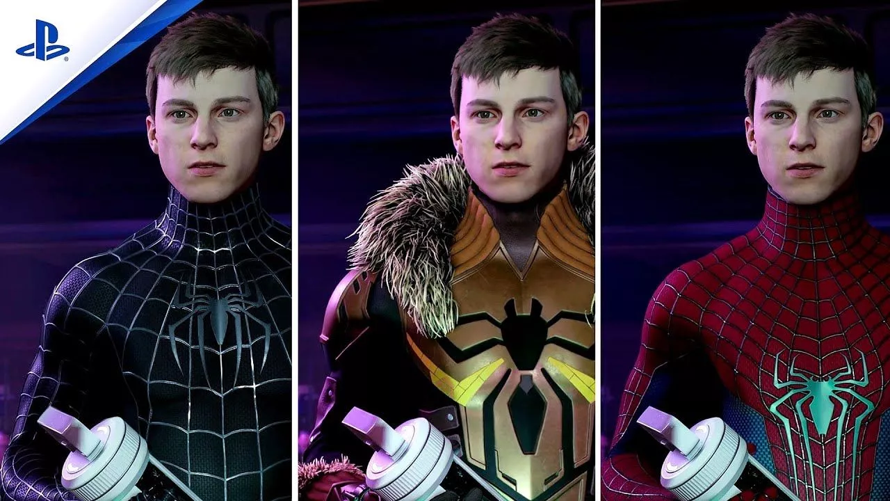 Spider Man 2 Peter Opens His Mask