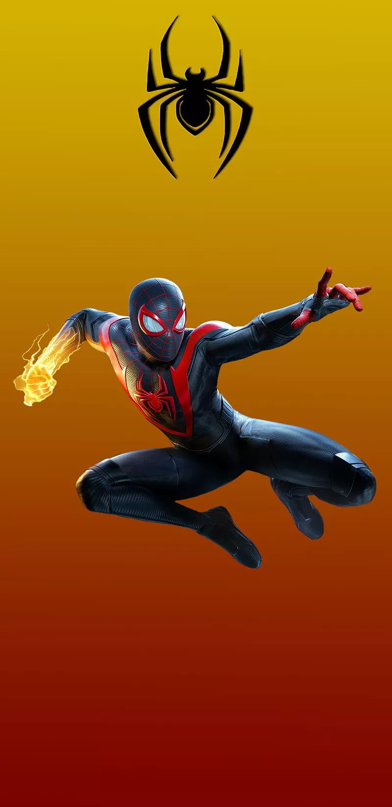HD miles morales ps4 wallpaper