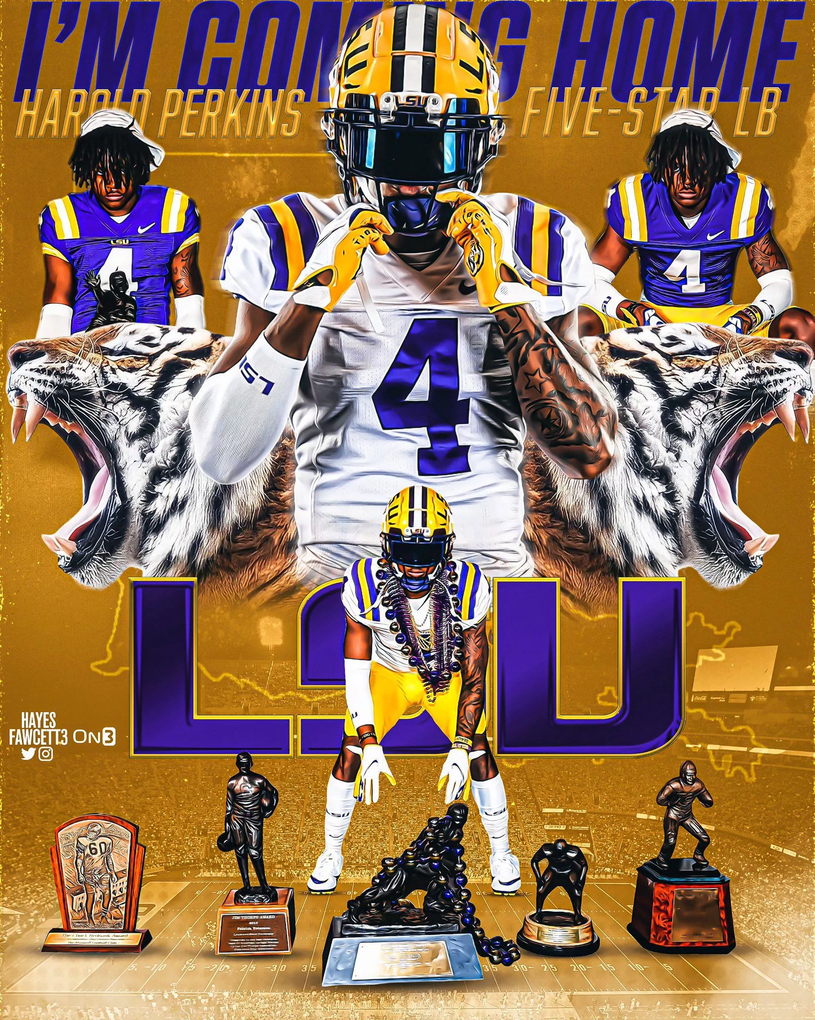 LSU football 2022 February signing day
