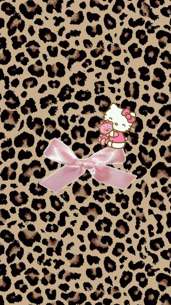 Hello Kitty Cheetah Print Wallpapers - Wallpaper Cave