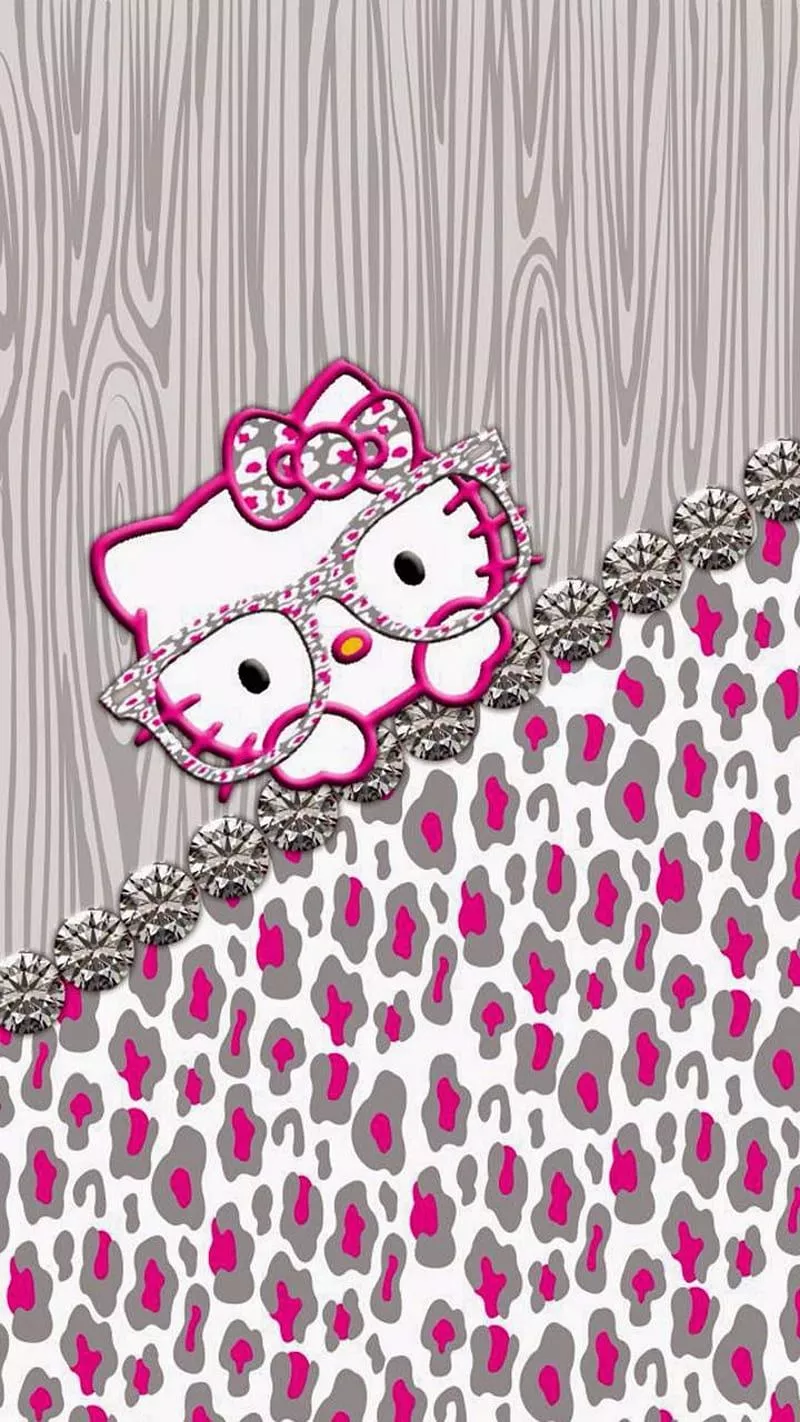 Hello Kitty Cheetah Print Wallpapers - Wallpaper Cave