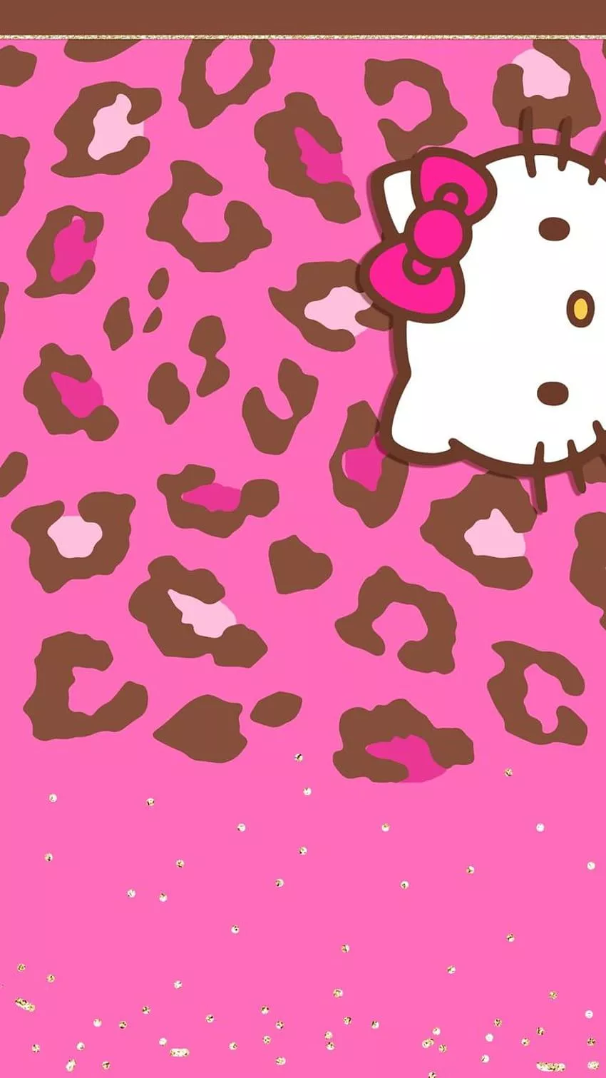 Hello Kitty Cheetah Print Wallpapers - Wallpaper Cave