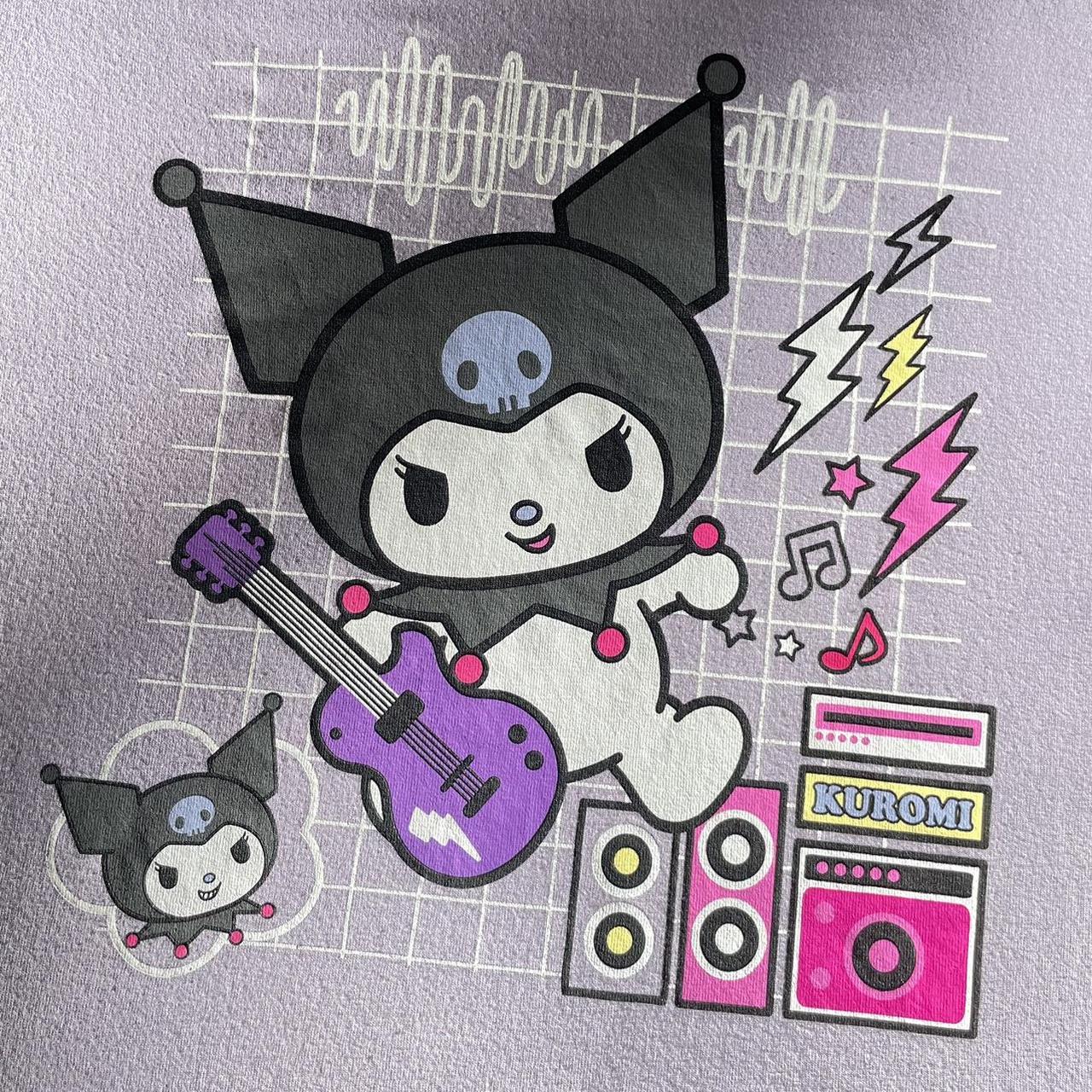 super cute Kuromi rockstar graphic T