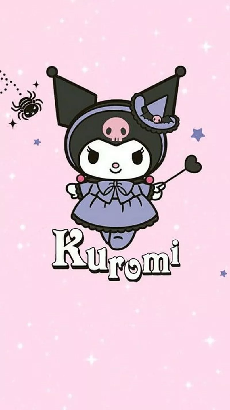 Kuromi, cartoon, HD phone wallpaper