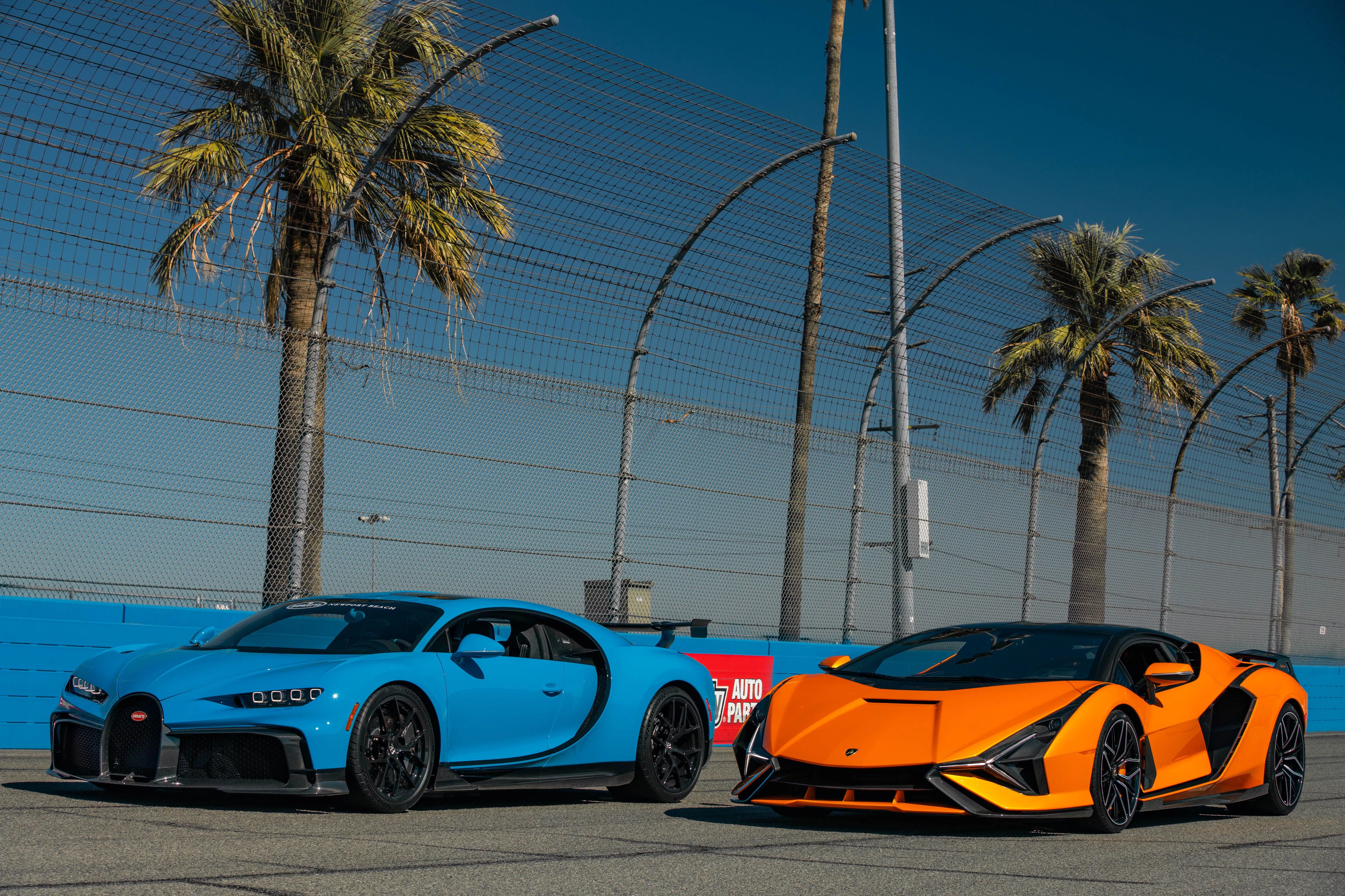 Wallpaper bugatti, lamborghini, chiron