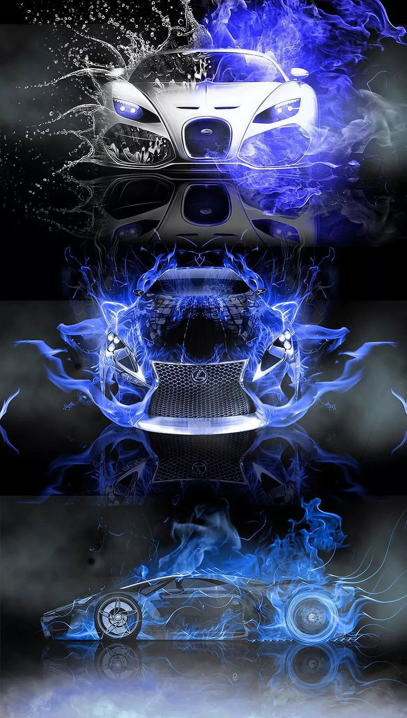 HD bugatti and ferrari wallpaper