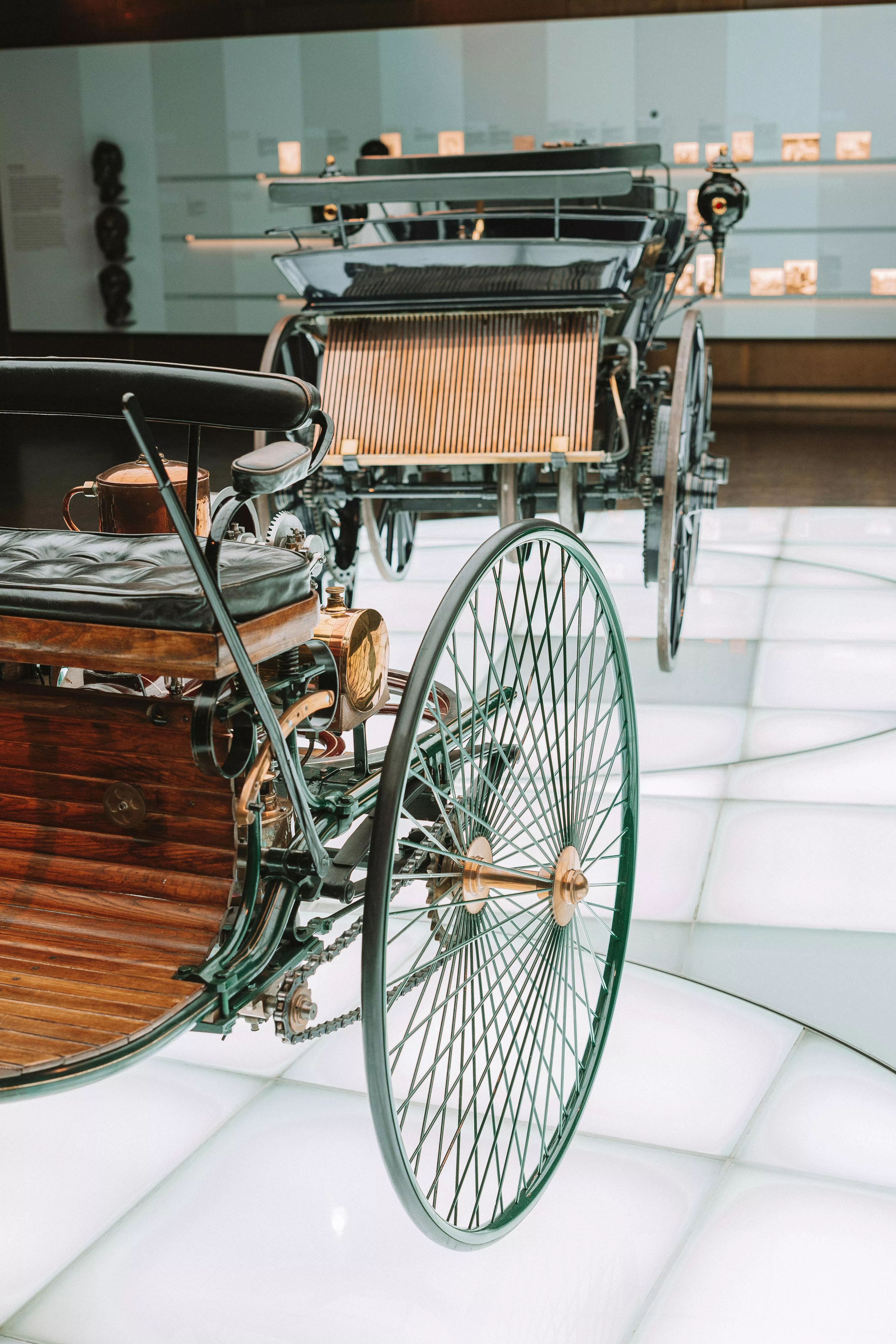 Benz Patent Motorwagen In A Museum