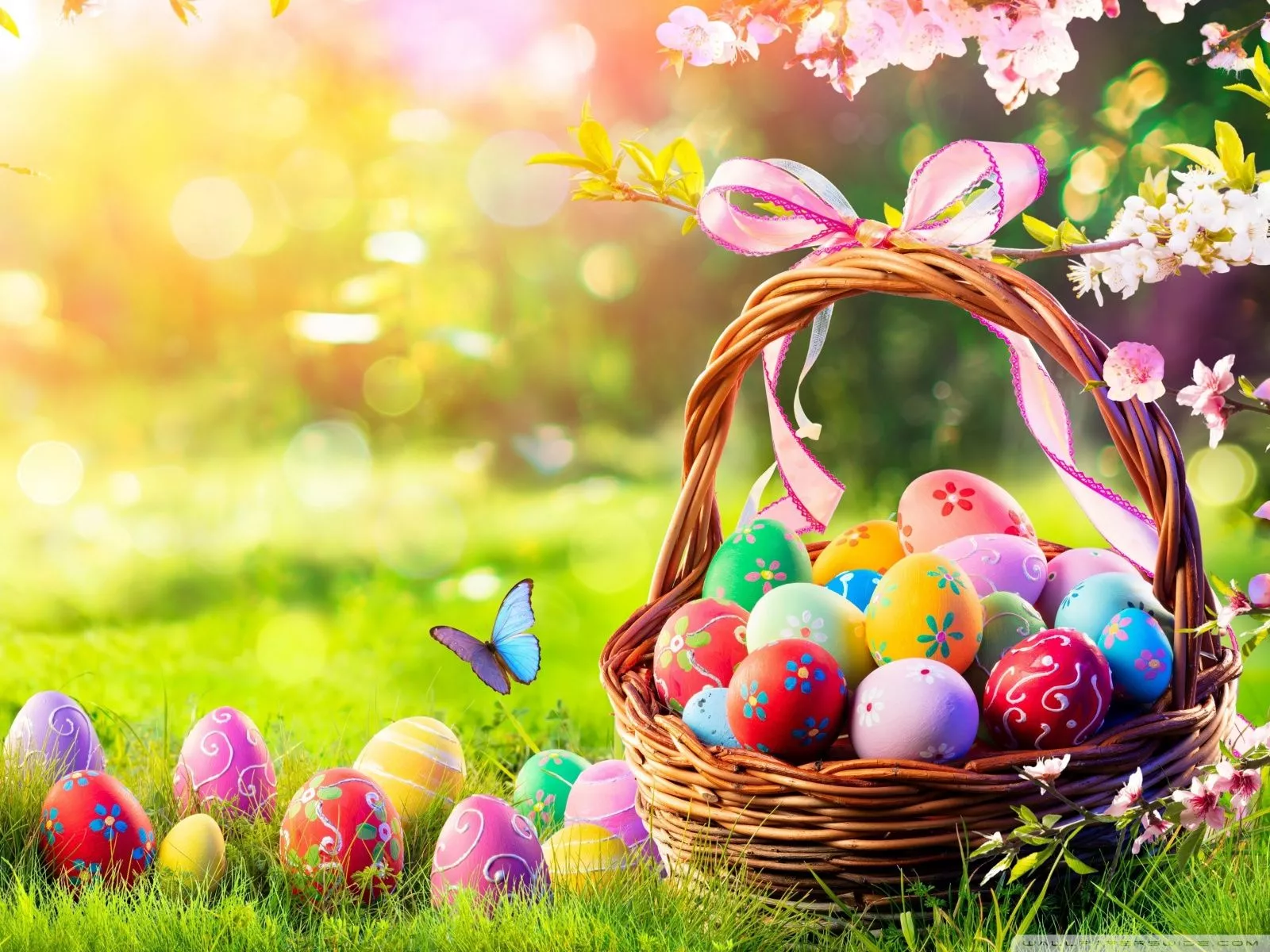 Easter Eggs 2025 Ultra HD Wallpaper