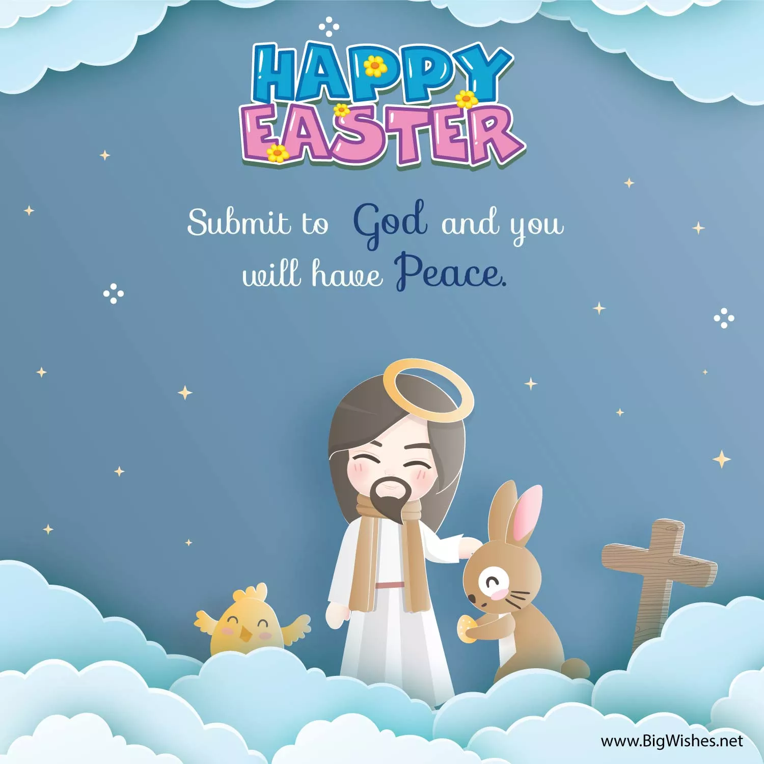 Easter 2025 Wishes Greeting Cards