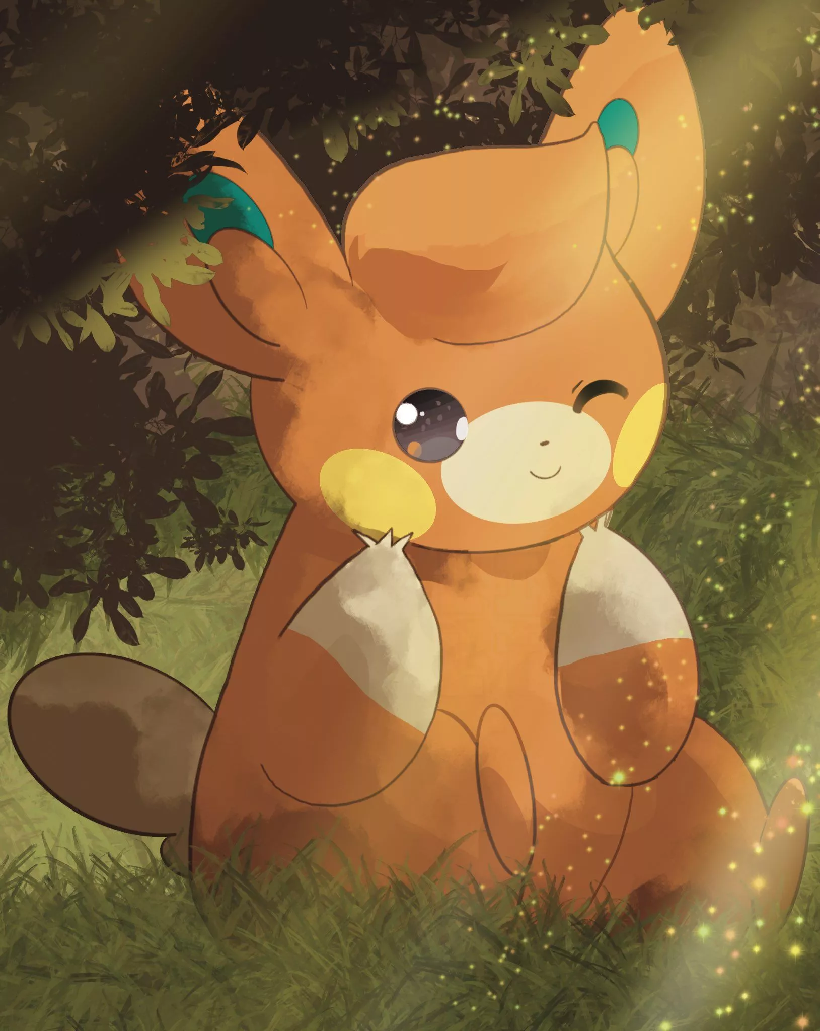 fluffy #ScarletViolet #Pokemon #Pawmi