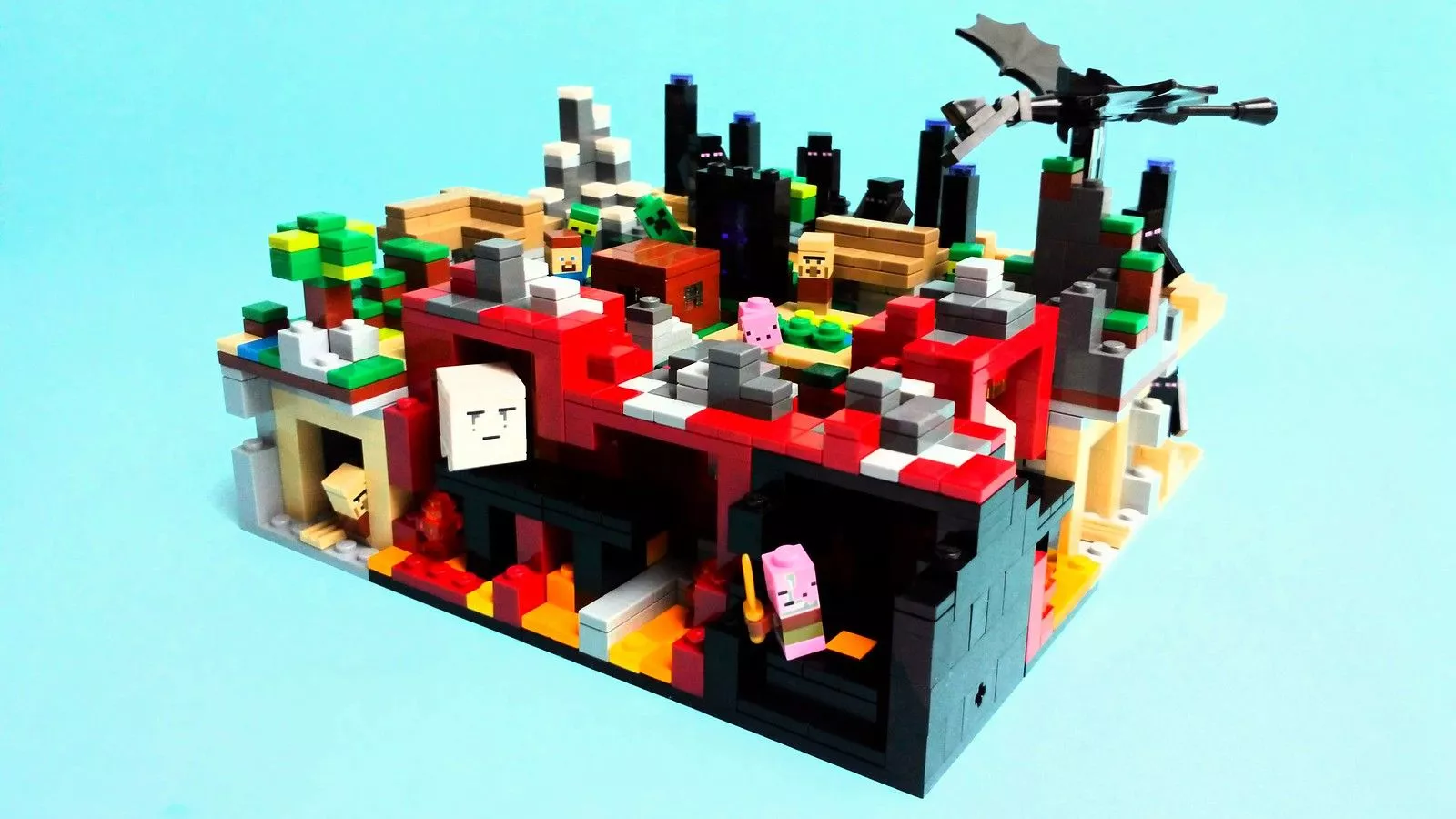 My LEGO Minecraft, Micro World. This