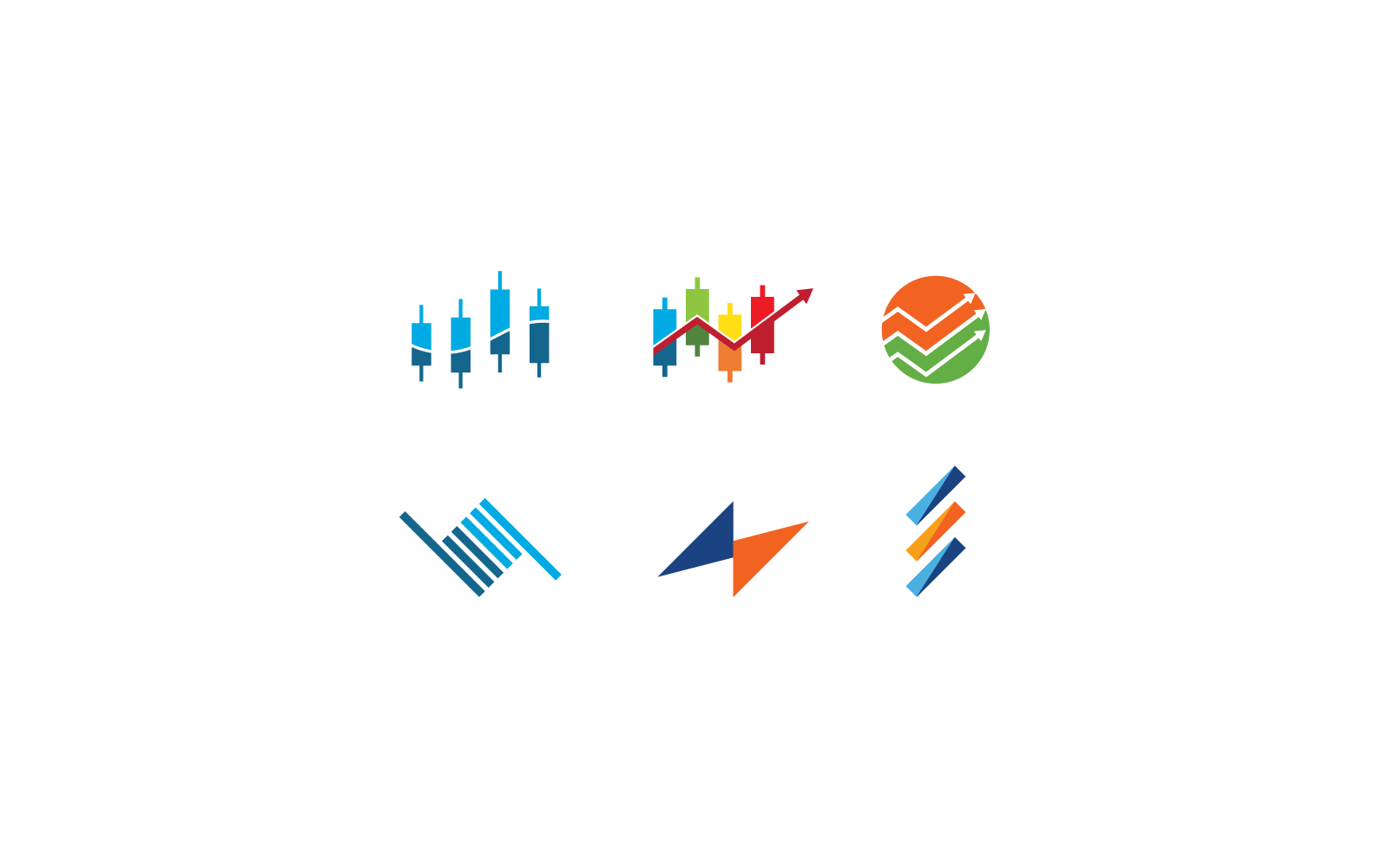 Business Trading logo illustration