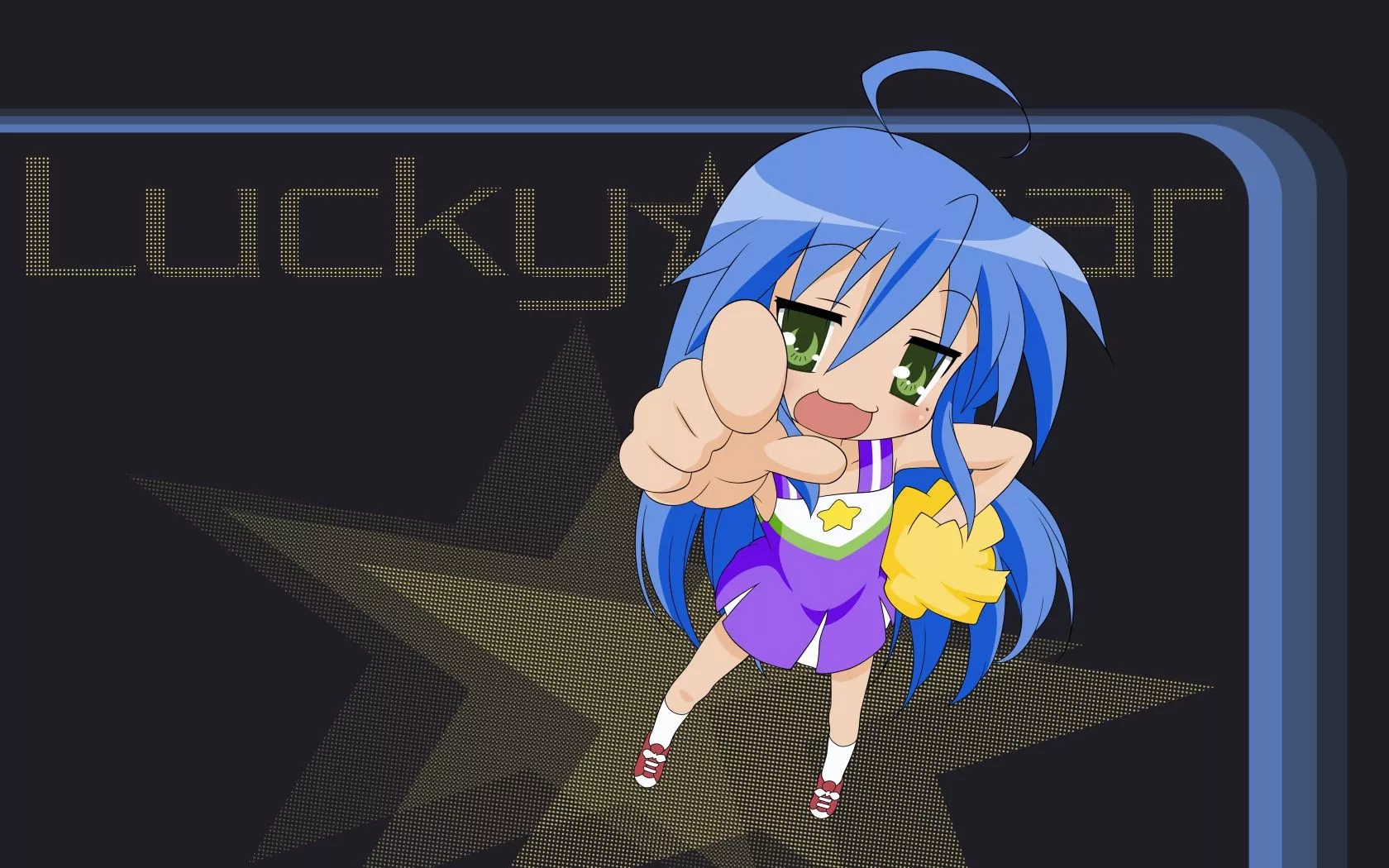 cheerleader izumi konata lucky star