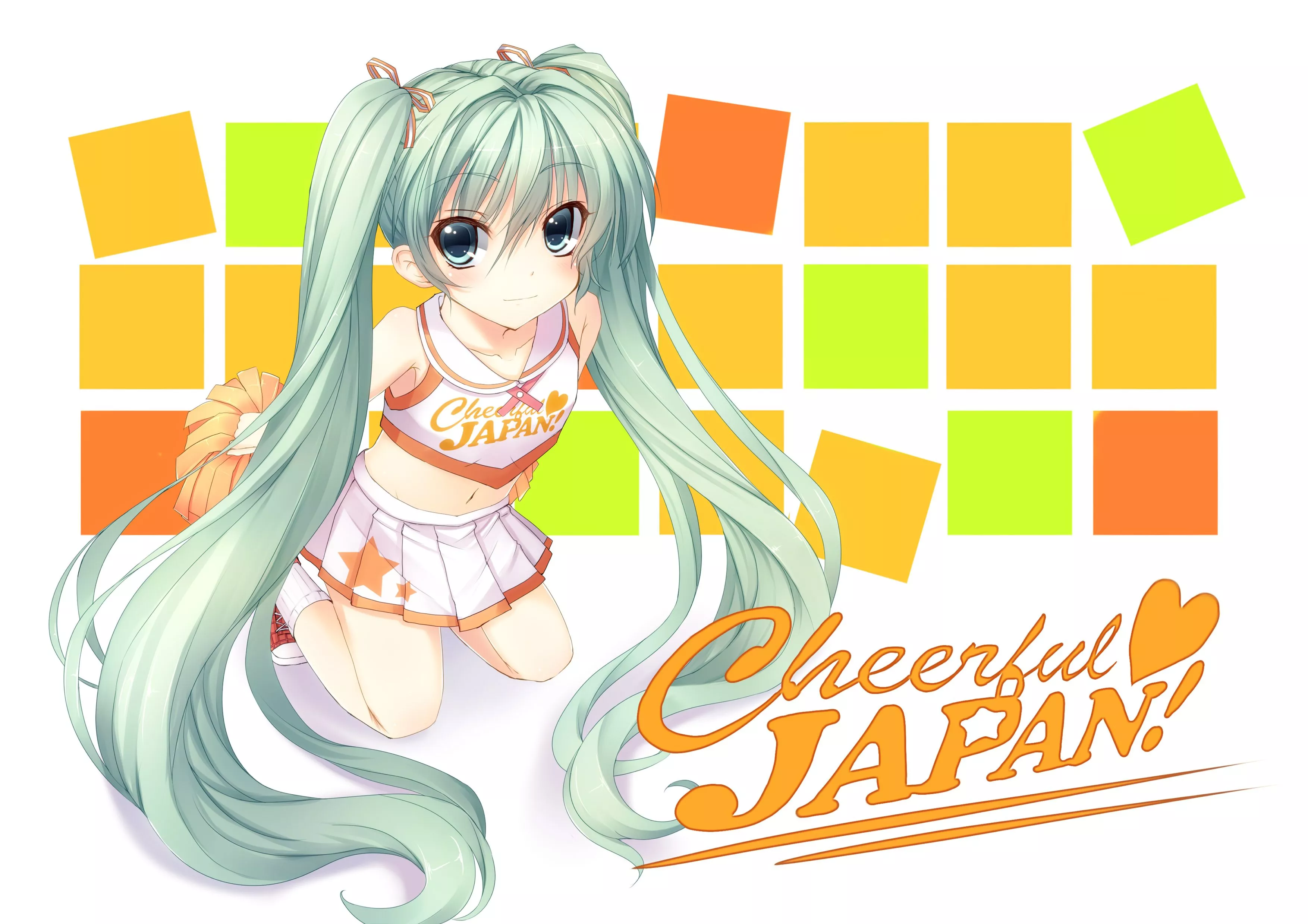Hatsune Miku Anime Vocaloid HD Wallpaper