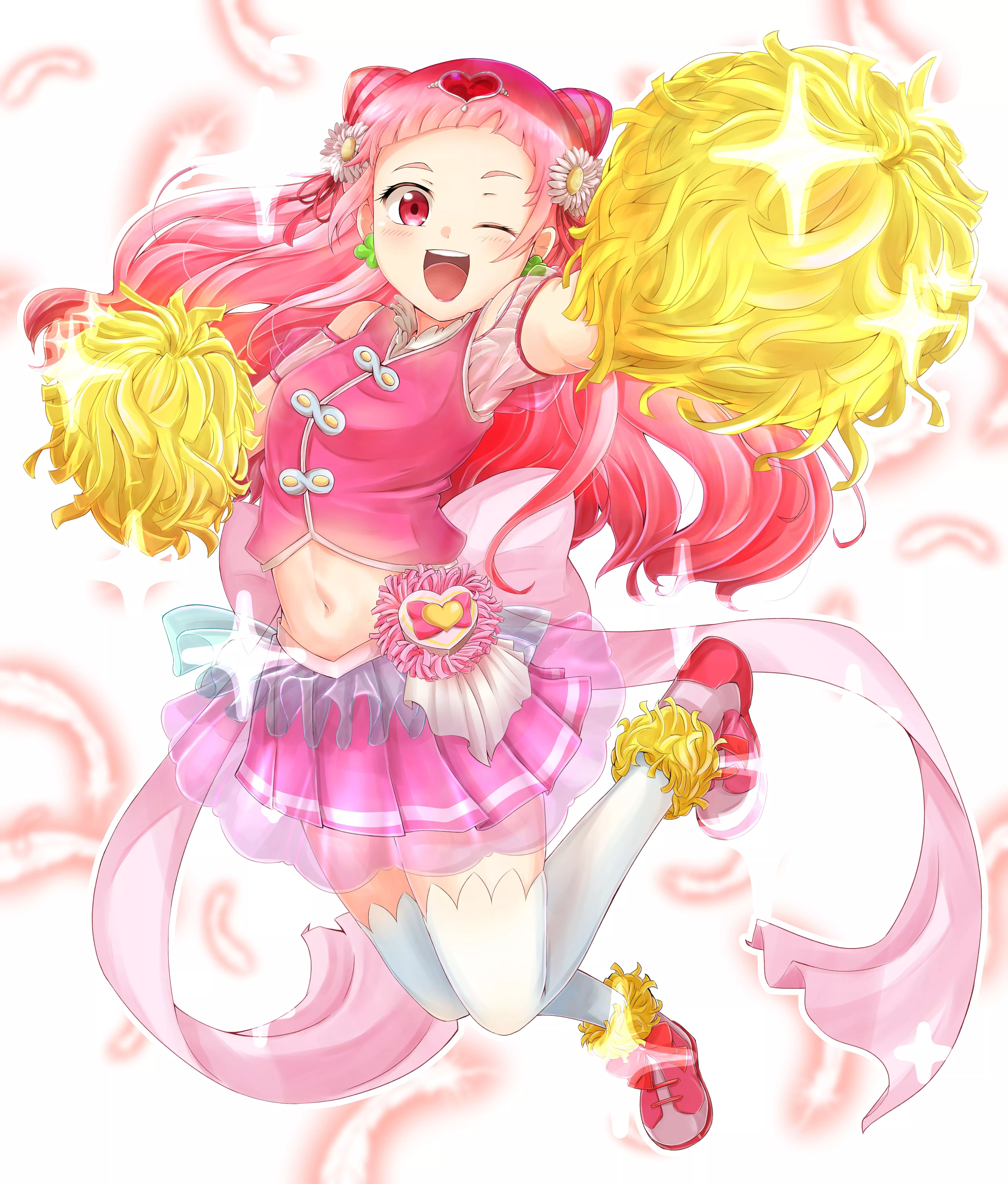 Cheerleaders, Pretty Cure, Thigh Highs