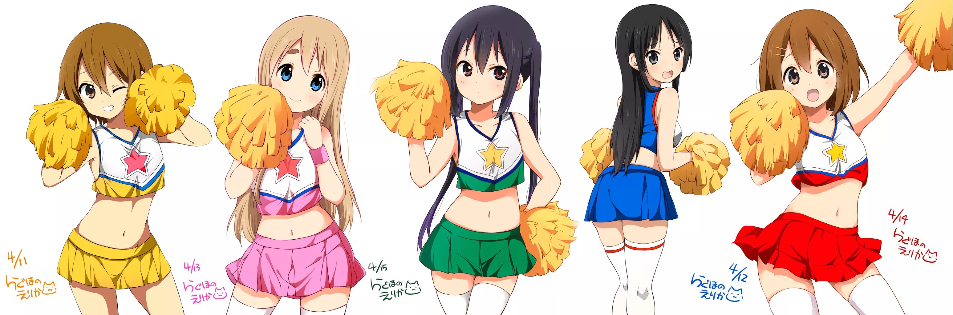 Kotobuki Tsumugi, K ON!, Cheerleaders