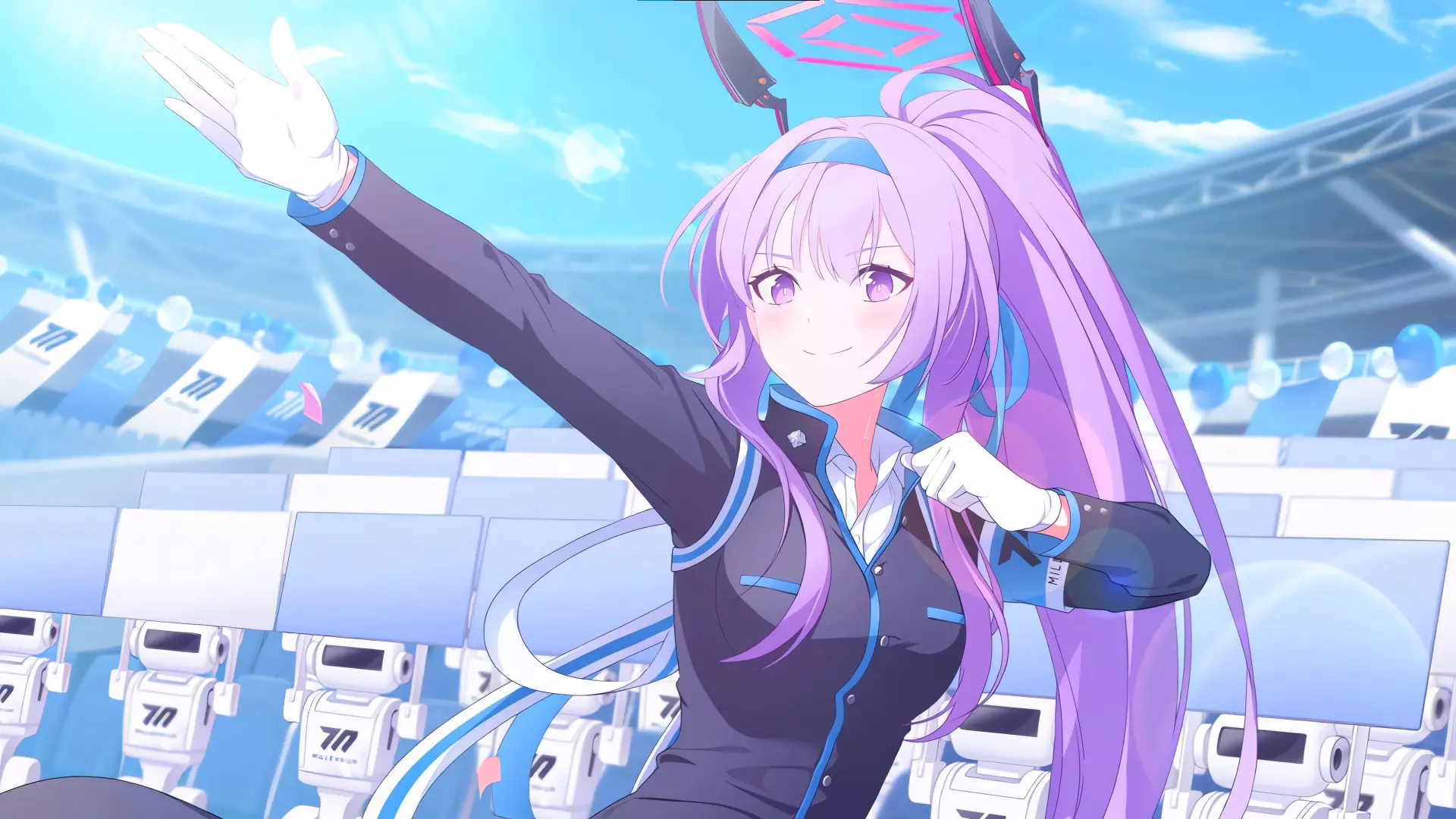 Live wallpaper Blue Archive