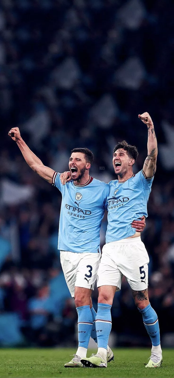John Stones and Ruben Dias Wallpaper