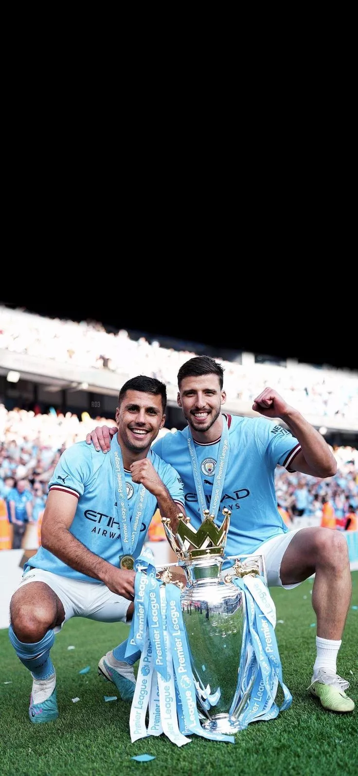 Rodrigo Hernandez and Ruben Dias
