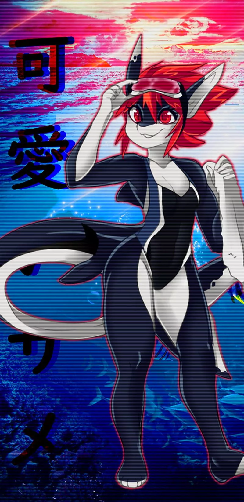 HD cute furry girl wallpaper