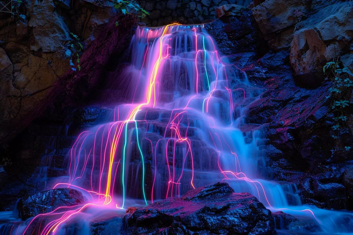 Colorful Lights Background 48127474