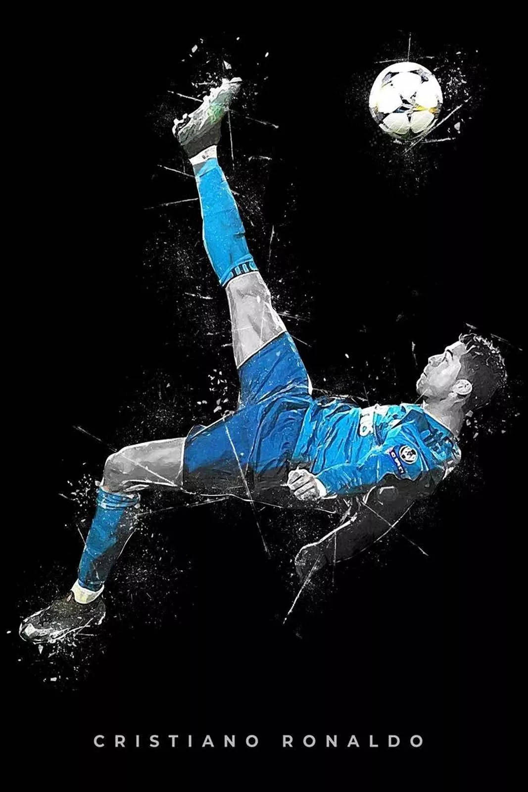 Cristiano Ronaldo Poster, Football