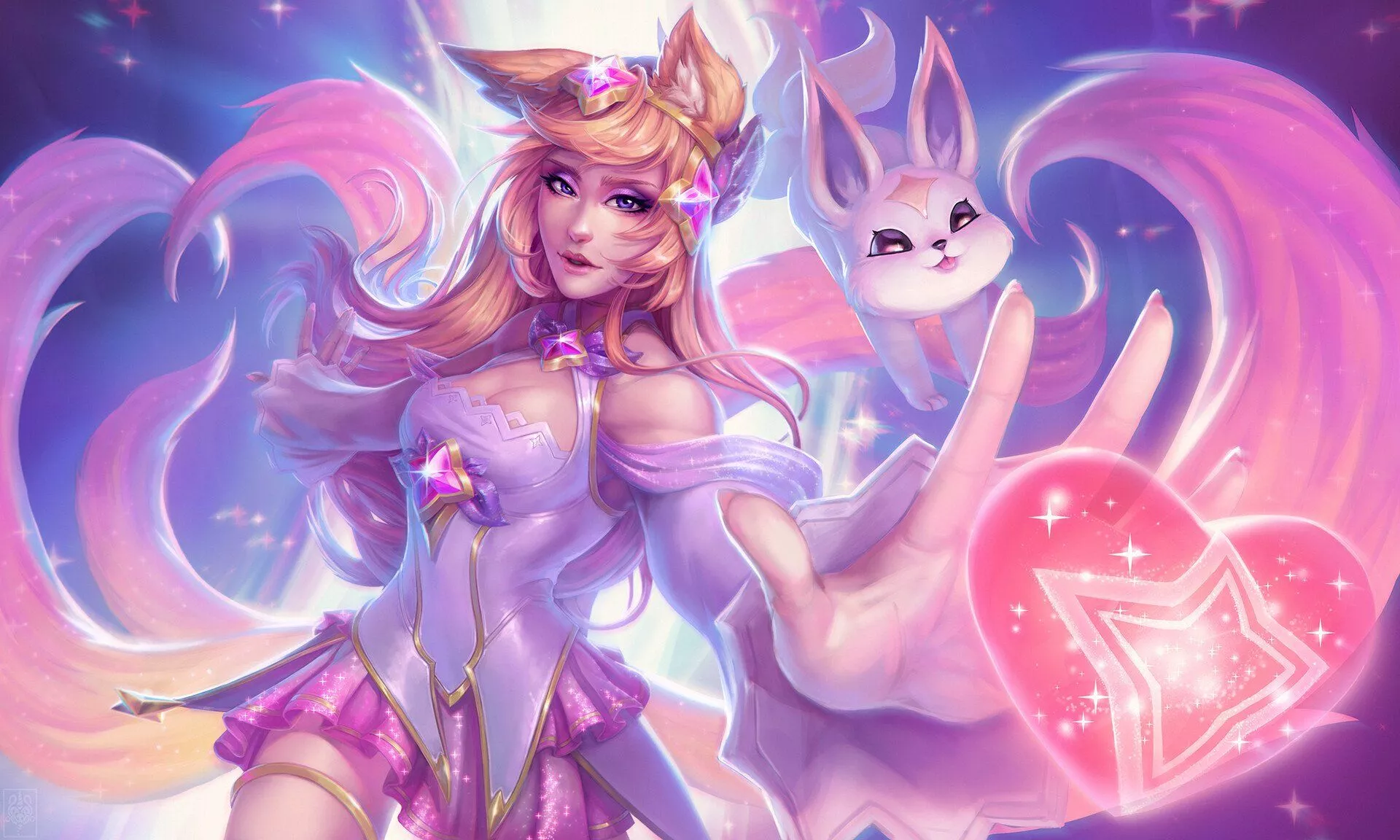 art I've done! It's Star Guardian Ahri