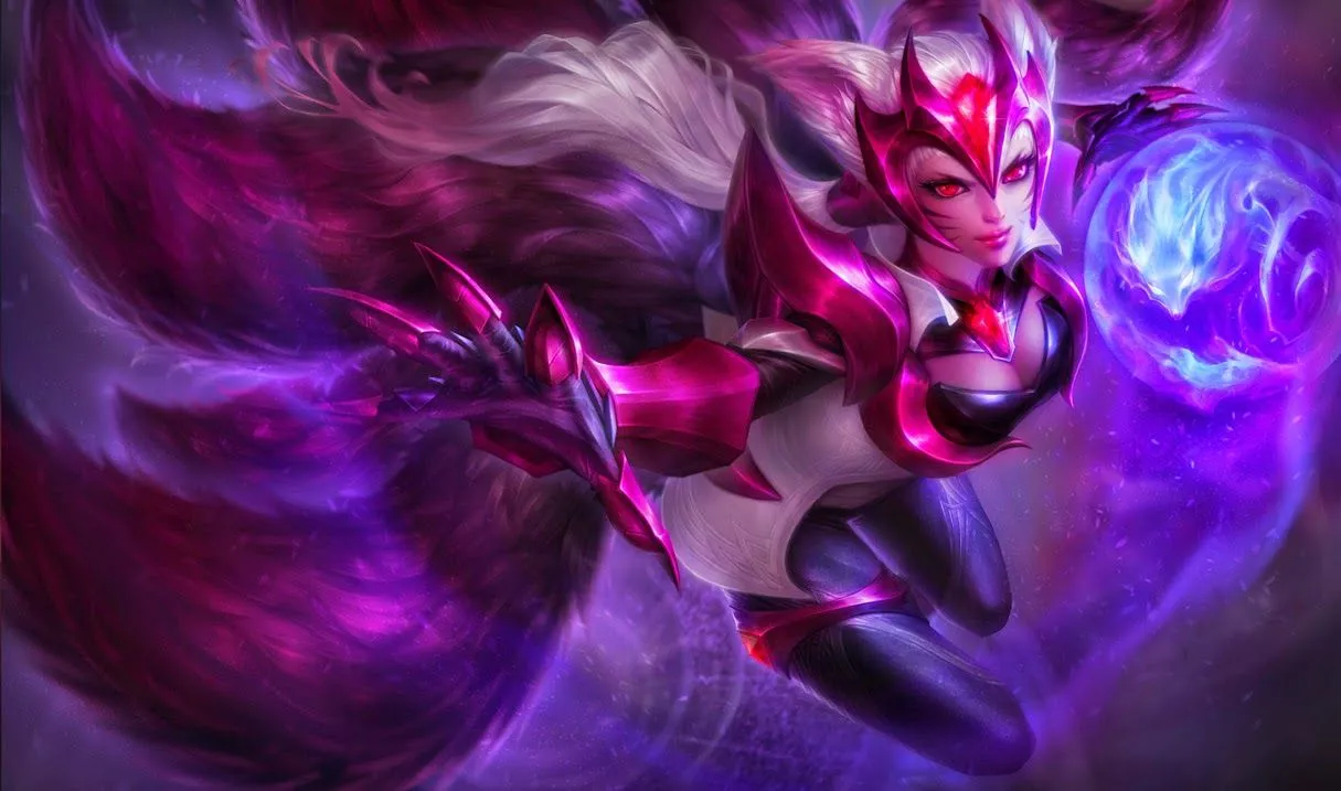 NERFPLZ.LOL Ahri Wallpaper Chinese