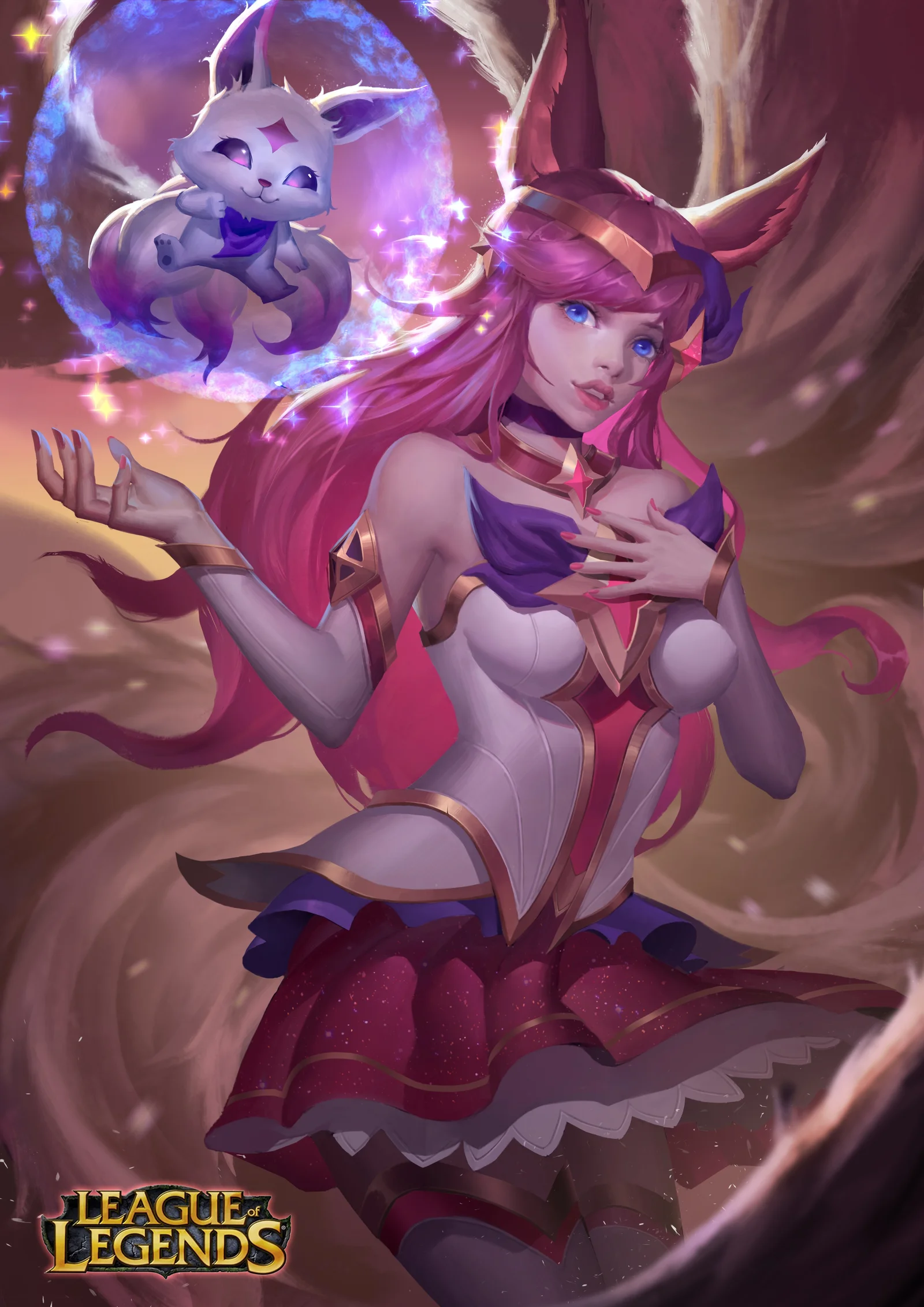 Star Guardian Ahri. Wallpaper & Fan