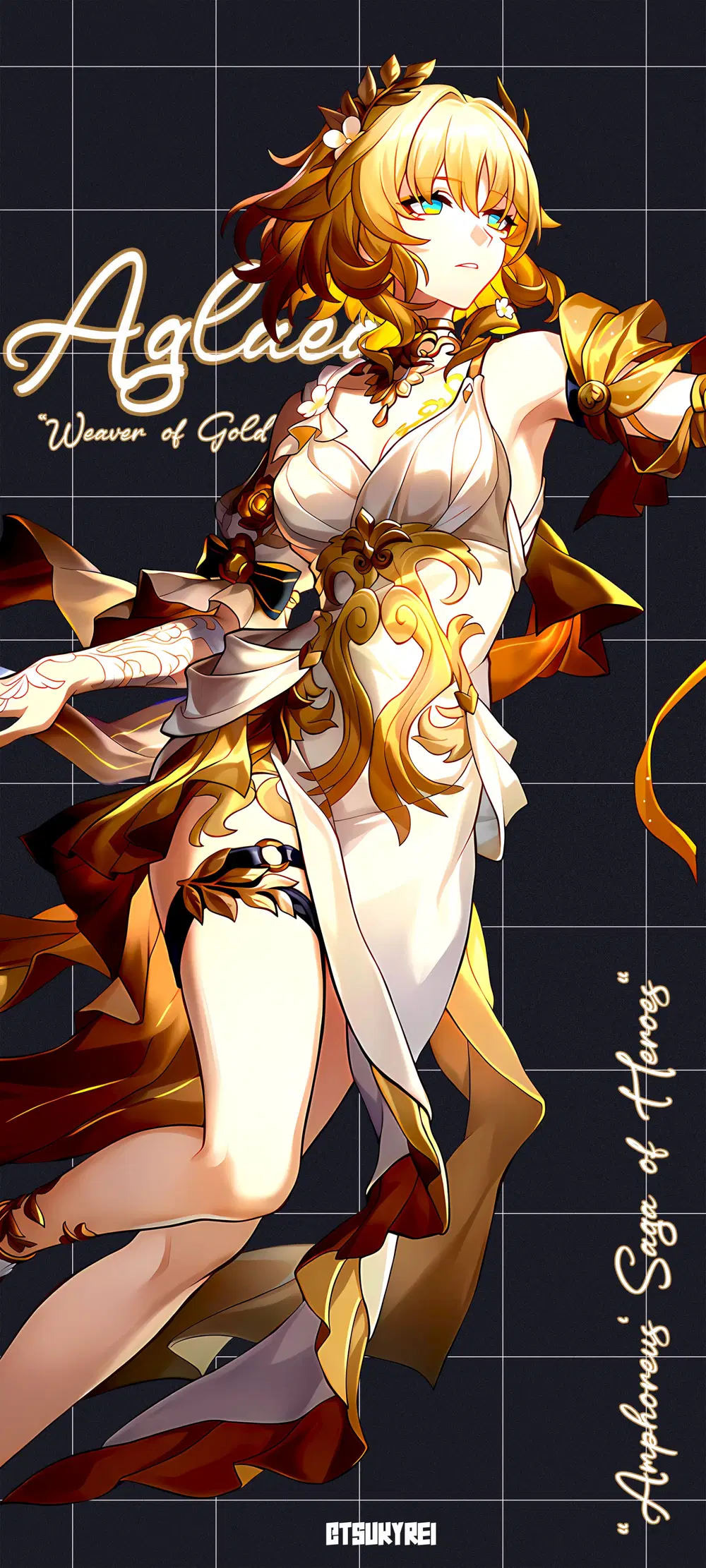 Aglaea mobile wallpaper Honkai: Star