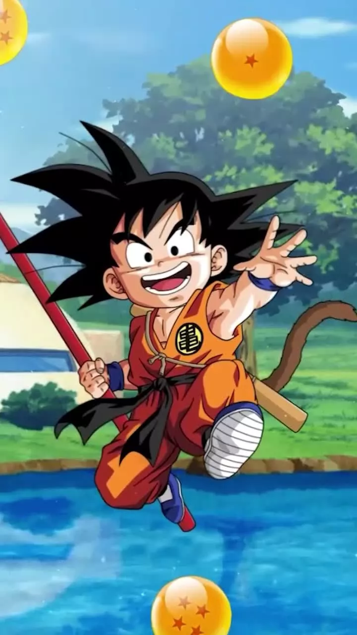 iPhone and Android Kid Goku Dragon Ball