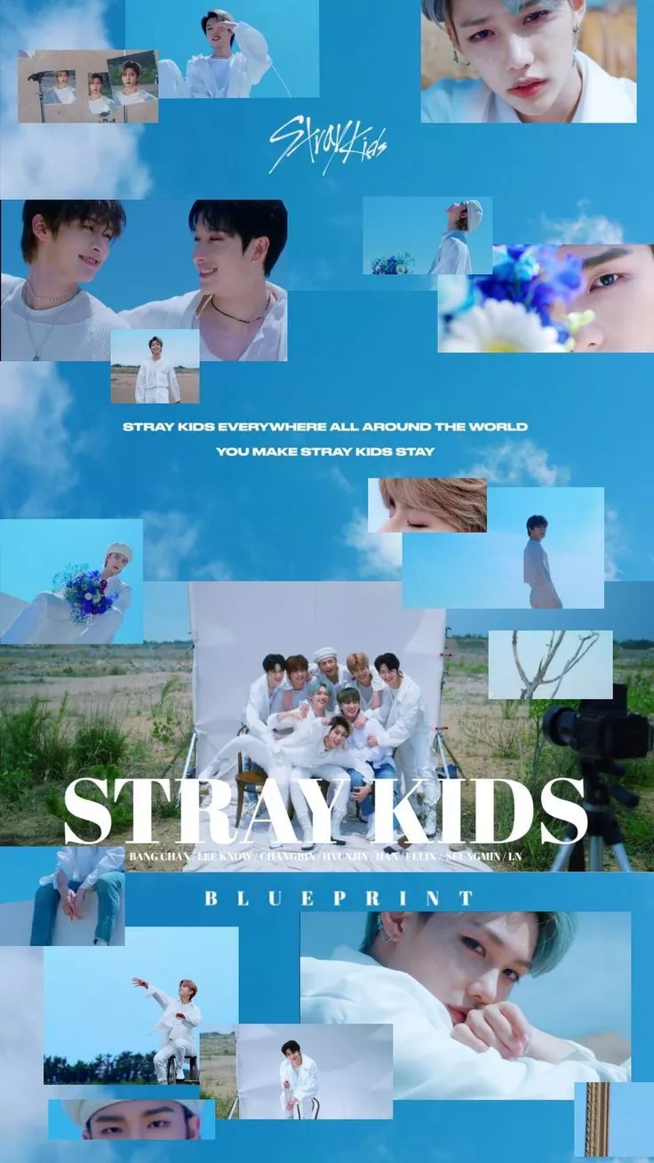 Stray kids wallpaper blueprint