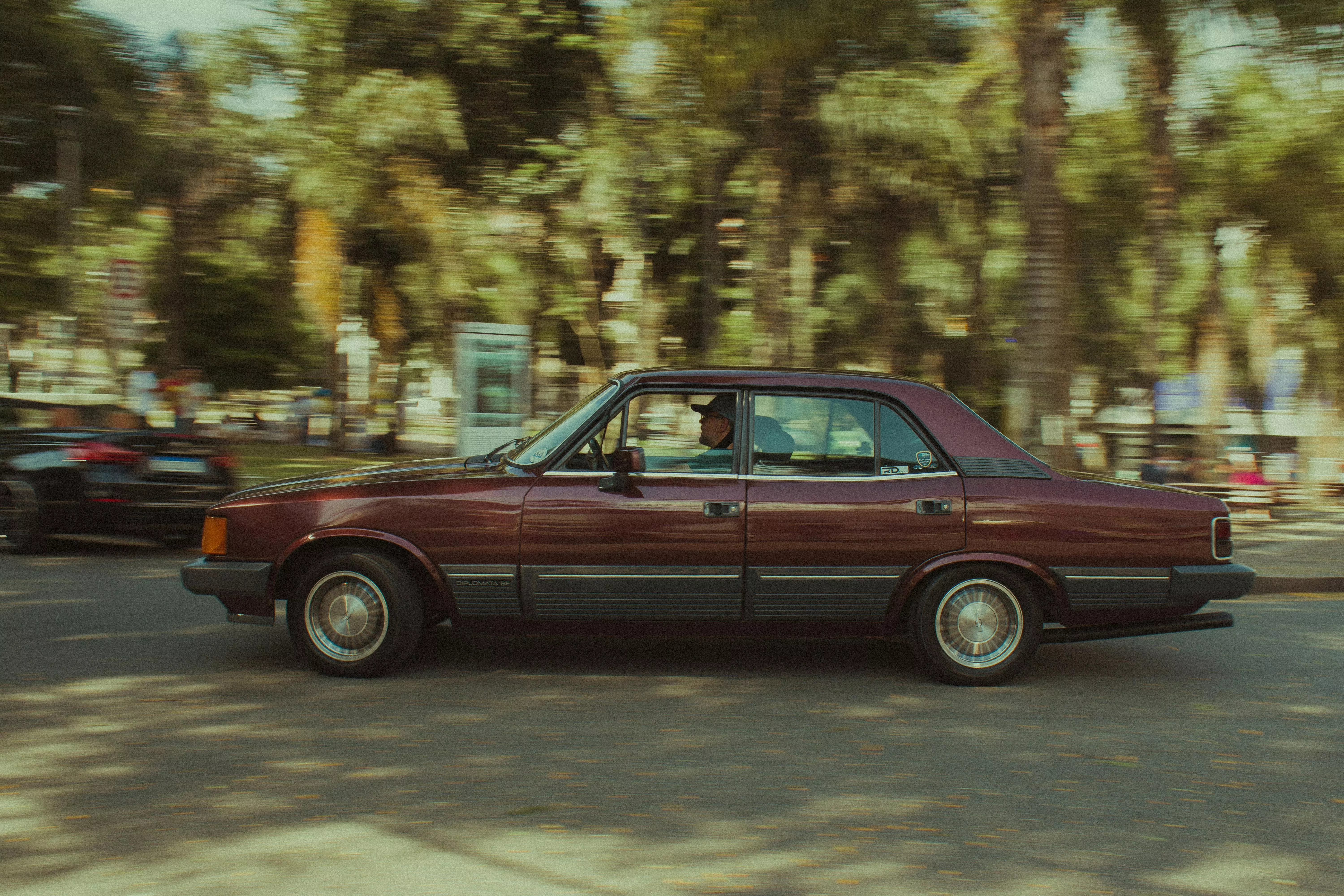 Chevrolet Opala on Street · Free Stock