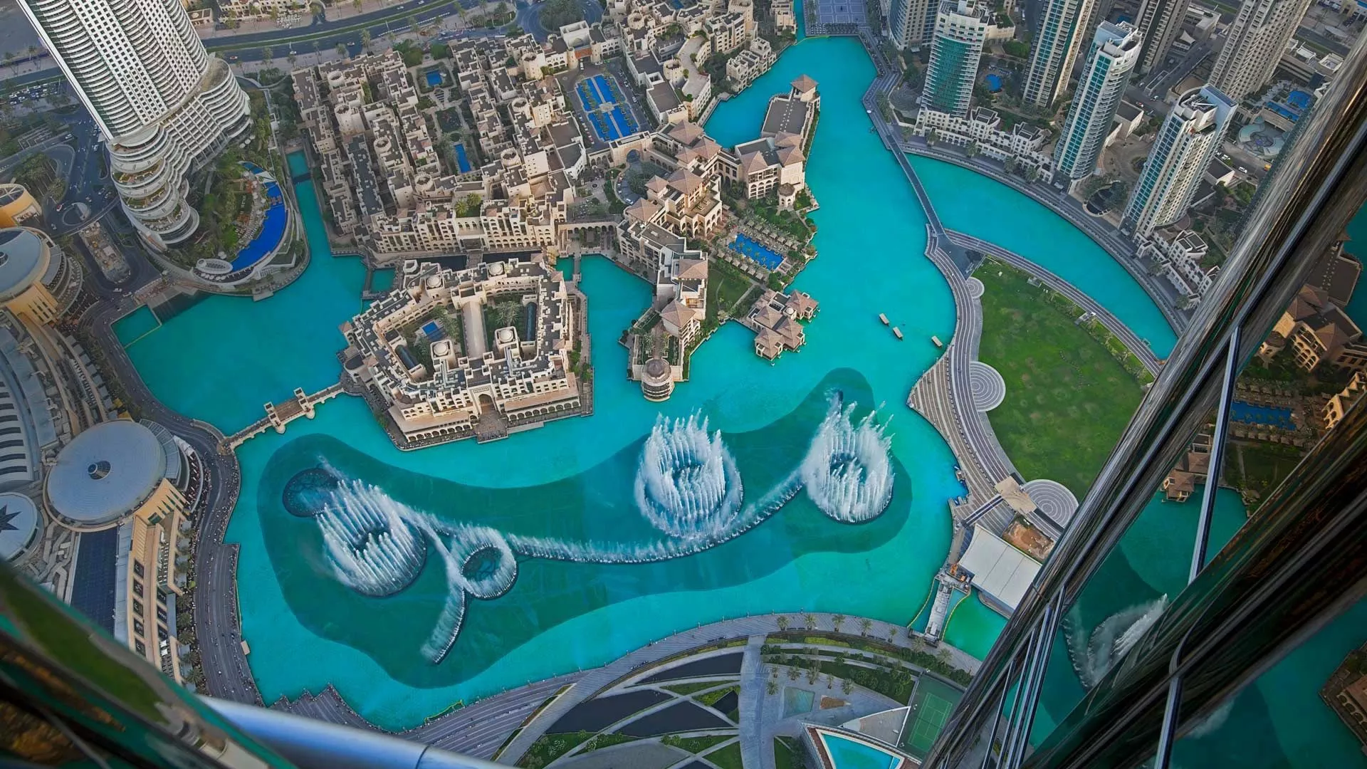 Wallpaper UAE, the Dubai fountain, Burj