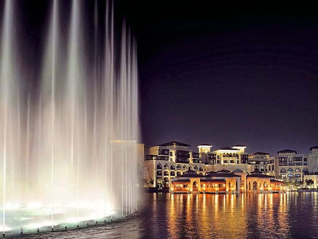 Dubai Fountain and Burj Khalifa Eid Show